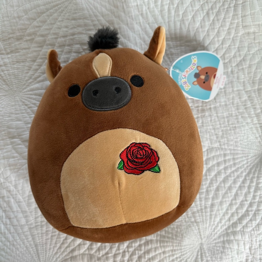 SOLD Squishmallows Rosie 2022 Kentucky Derby Horse Churchill Downs 8" RARE NWT
